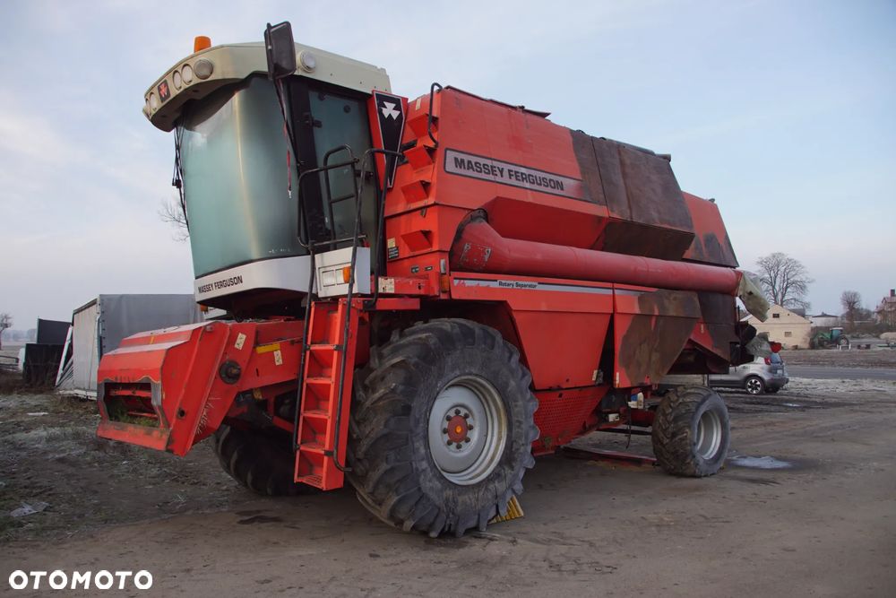 Kombajn na części - Massey Ferguson MF 36 7.6 220 KM 612 DSL 1997R Silnik Skrzynia Kabina Lampa Lusterko Schody Koło Deska Kokpit Sterownik Moduł Czujnik Kierownica Fotel - 3