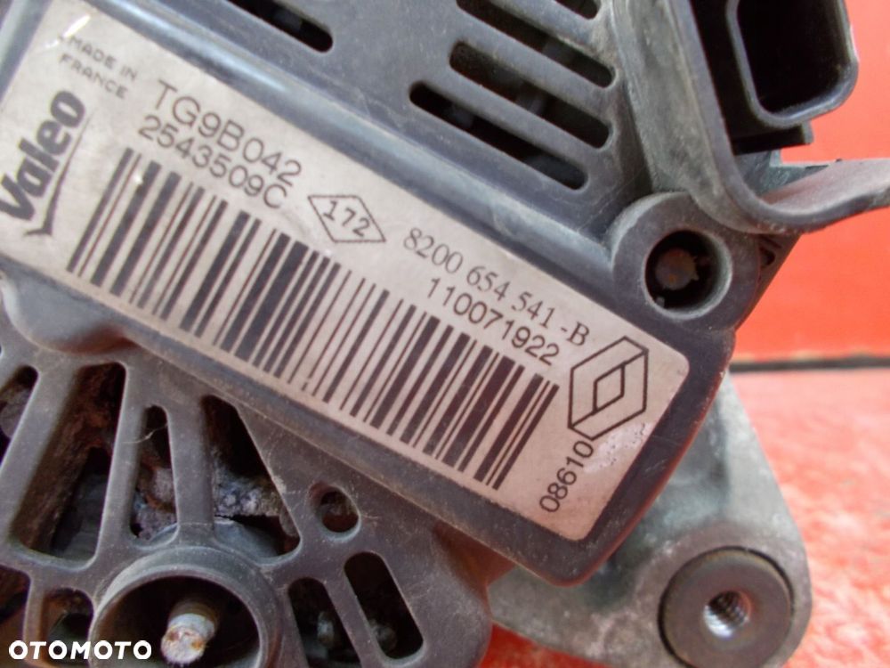 RENAULT CLIO III 1.2 TCE 8200654541B ALTERNATOR MODUS TWINGO MEGANE III - 2
