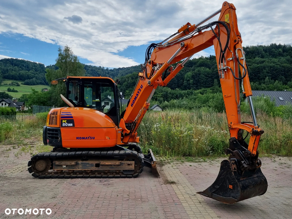 Komatsu Koparka Gąsienicowa 8ton Komatsu PC80MR-3 2017r Import Norwegia jak Nowa!! DEKRA