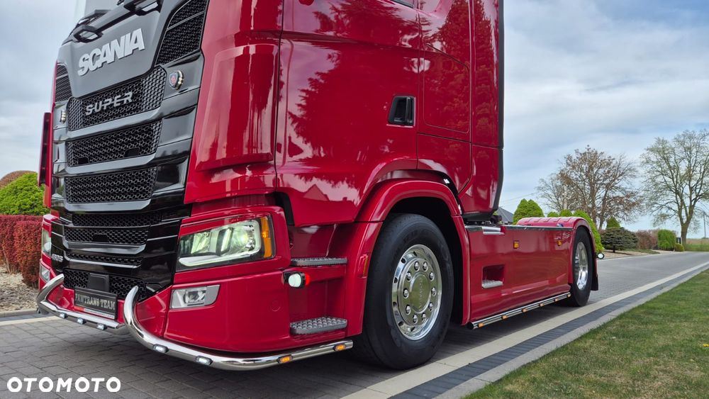 Scania SCANIA///S460///2023///RETARDER///NOWE OPONY///ALUFELGI/// KLIMATYZACJA POSTOJOWA/// NAWIGACJA///WYŚWIETLACZ OBCIĄŻENIA///ZABUDOWY MIĘDZYOSIOWE///PEDANTYCZNY STAN - 15