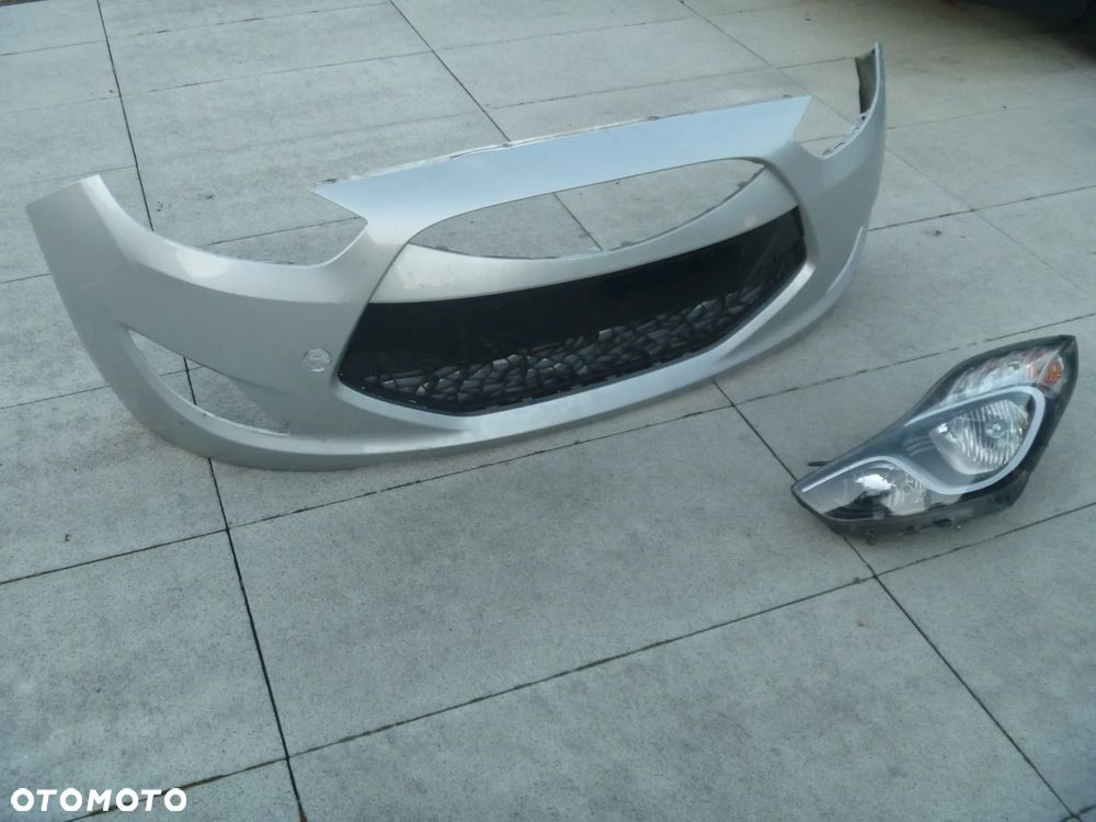 HYUNDAI IX20 ZDERZAK PRZEDNI KRATKA ORYGINAŁ - 2