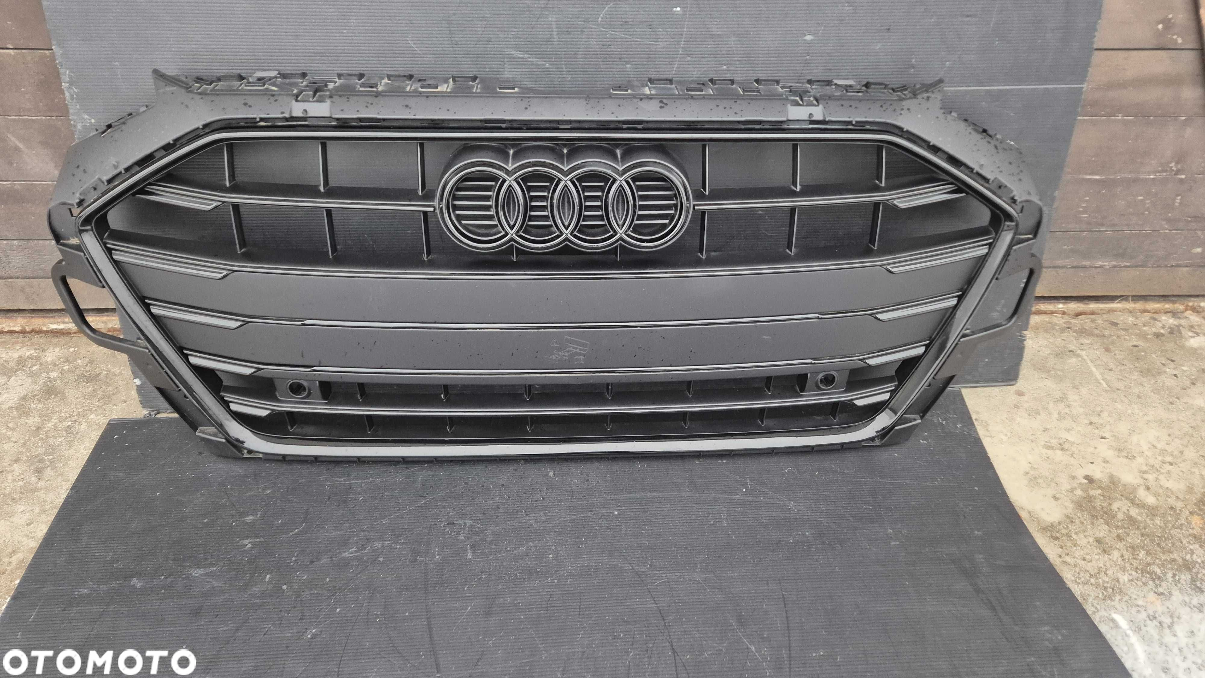 Atrapa chłodnicy GRILL Audi A4 B9 8W LIFT 19- OE 8W0 BLACK NOWY! - 5