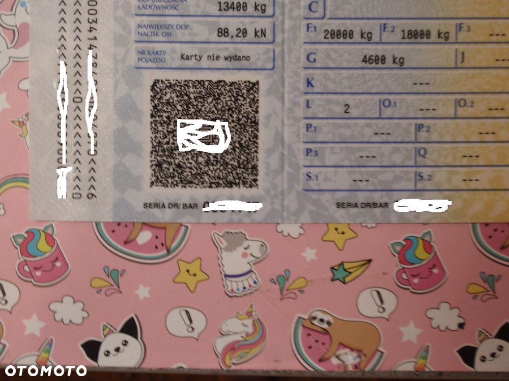 Inny PRZYCZEPA JEDNOOSIOWA ,TANDEM zarejestrowana w kraju uszkodzona - 8