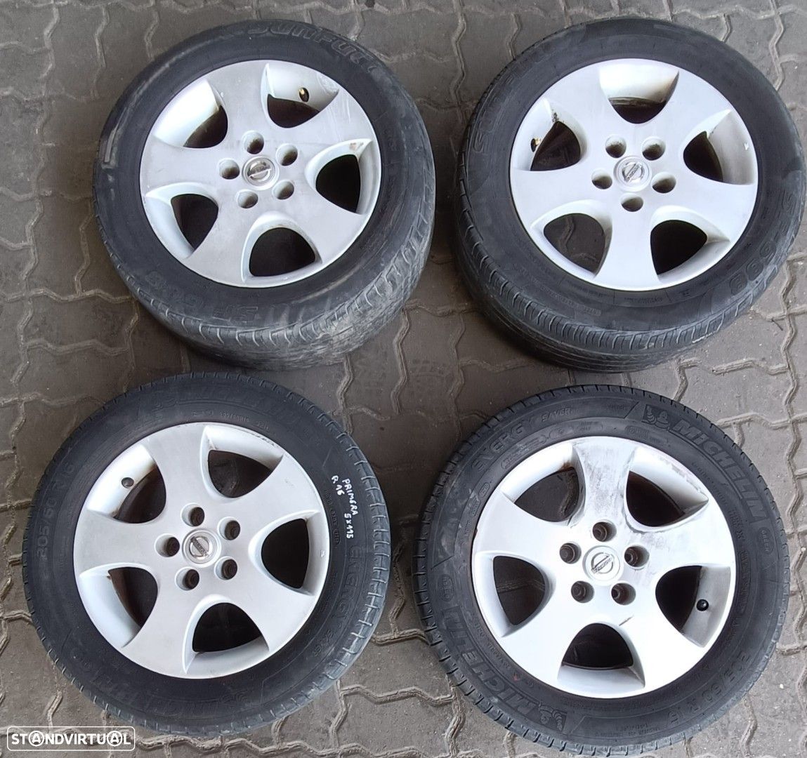 Jantes  Nissan Primera R16 furação 5x114.3 - 1