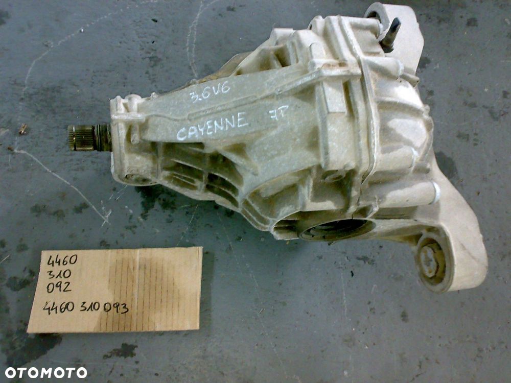 porsche cayenne 7p (92a) 10-14 most tylny idealny 3.6v6 m55.02 - 2