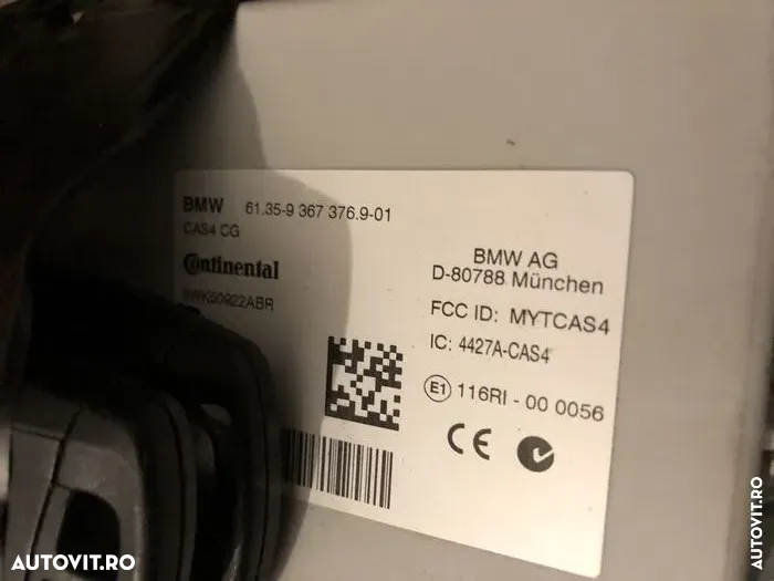 Kit pornire calculator ecu dde cas4 chei bmw F10 535xd euro 6 2015 313 - 6