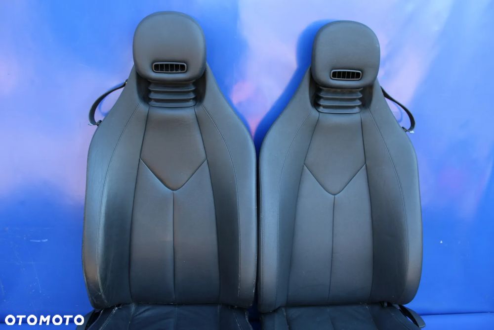 Fotele przednie grzane z nadmuchem Airscarf Mercedes SLK R171 W171 Anglik - 7