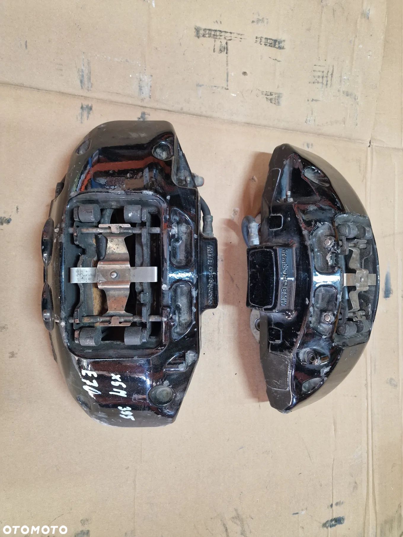 BMW E70 E71 X5 M X6 M 395mm zaciski hamulcowe przód BREMBO 4-tłok - 1
