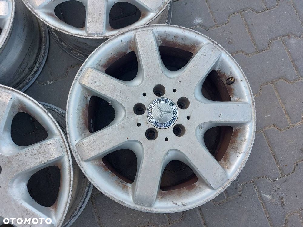FELGI ALUMINIOWE 4SZT 5X112 7JX16 ET37 8JX16 ET30 MERCEDES W203 C200 - 5