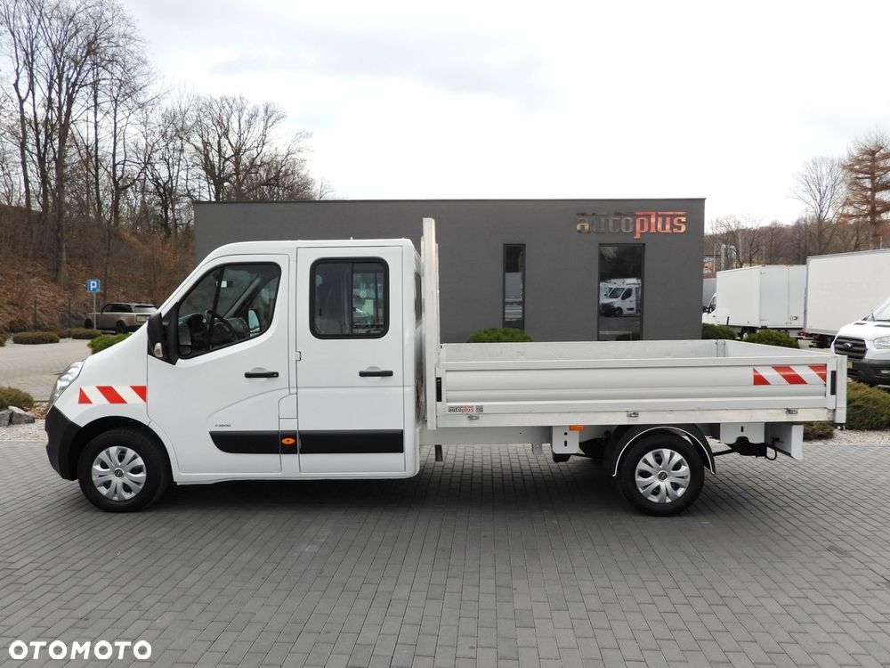 Opel MOVANO SKRZYNIA PODWÓJNA KABINA DOKA 7 MIEJSC TEMPOMAT KLIMATYZACJA  130KM - 9