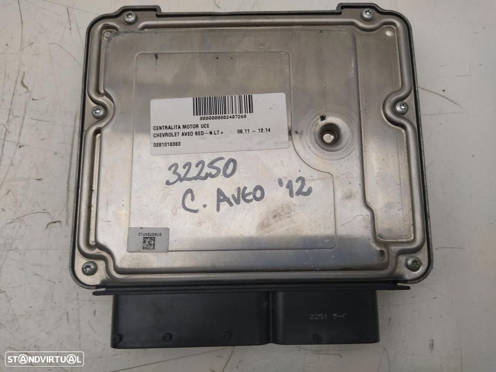 CENTRALINA DO MOTOR UCE CHEVROLET AVEO - 1