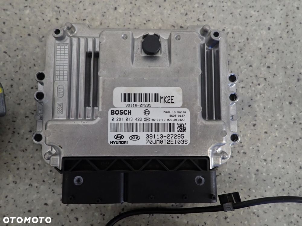 HYUNDAI TUCSON 2.0 CRDI 04-10 ZESTAW STARTOWY STACYJKA KOMPUTER - 2