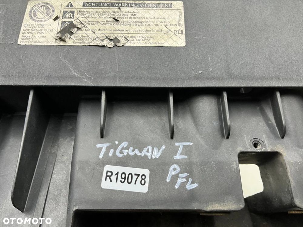 Pas przedni VW Tiguan I 5n0 07-11r. wzmocnienie czołowe ramka chłodnic okular oryginalne 5n0805594f - 13