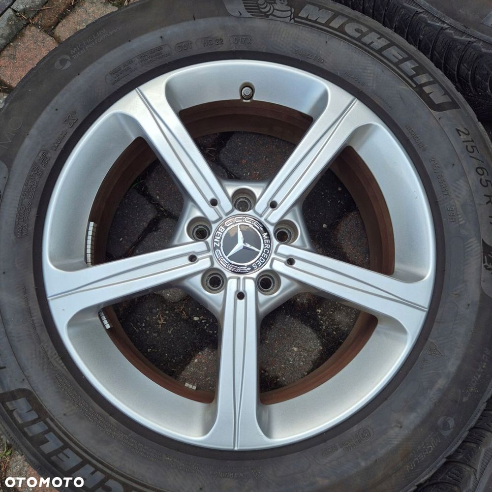 ZIMA KOŁA 17 ORYGINAŁ MERCEDES GLB X247 VITO GLK 215/65 R17 MICHELIN - 3