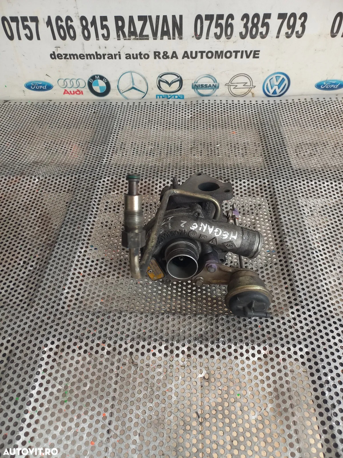 Turbo Turbina Renault Megane 2 Scenic 2 Clio 2 Kangoo Logan 1.5 Dci Euro 3 - Dezmembrari Arad - 2