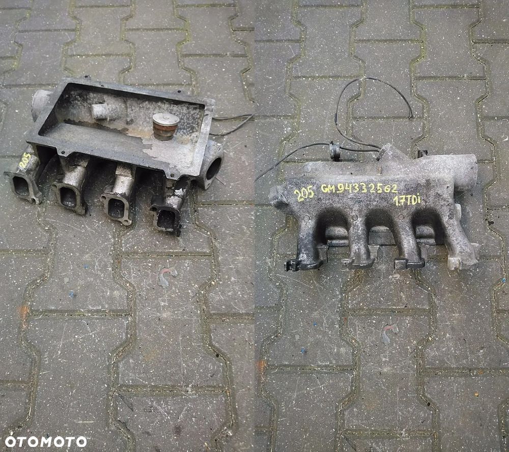 OPEL DAEWOO SAAB KOLEKTOR SSĄCY METALOWY ALUMINIUM - 39