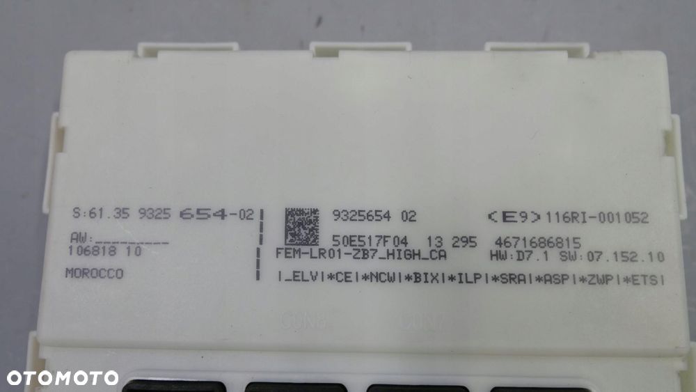 bmw f30 f21 f22 zestaw startowy n55b30a 3.0 dme fem klucz m135 8626472 - 8