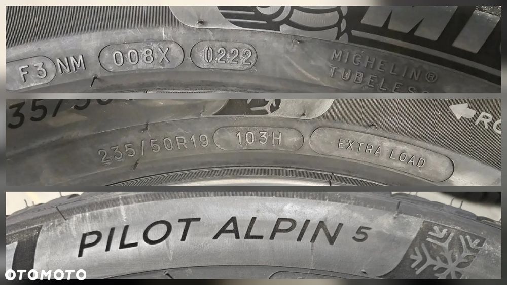 Michelin Pilot Alpin 5 235/50R19 103 H - 5