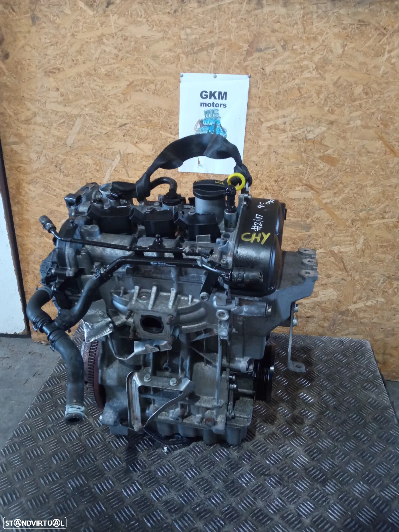 Motor Volkswagen UP 1.0 12V REF: CHY ( Skoda Citigo 1.0) - 4