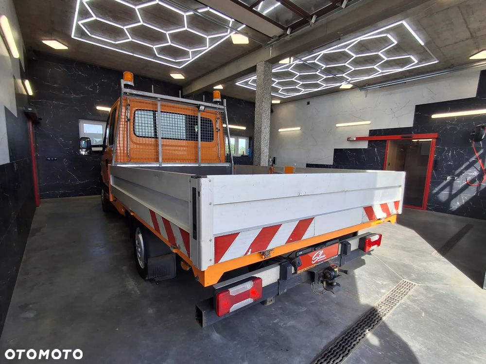 Iveco Daily 35S14 Doka Dubel Brygadówka Służba Drogowa Silnik 3.0 Pomarańczowy 6 Miejsc Hak Kamera Cofania Webasto Ogrzewanie Postojowe Klimatyzacja Fotele Pneumatyczne - 2