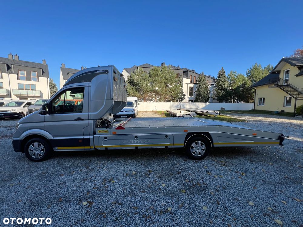 Volkswagen Crafter 2.0 TDI 177KM DSG Laweta Jegger Sypialnia Webasto LED - 4
