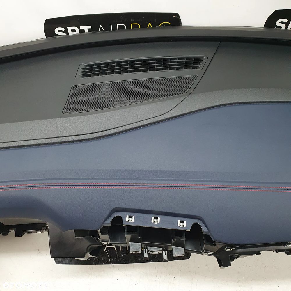 VW ID 4 ID4 GTX DESKA ROZDZIELCZA CZERWONA NITKA KONSOLA KOKPIT PULPIT PODUSZKI AIRBAG AIR BAG PASY KIT SET - 3