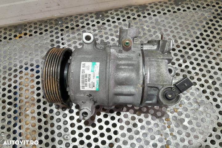 Compresor AC 5N0820803 5N0820803 Volkswagen VW Golf 6 [2008 - 2015] V - 3