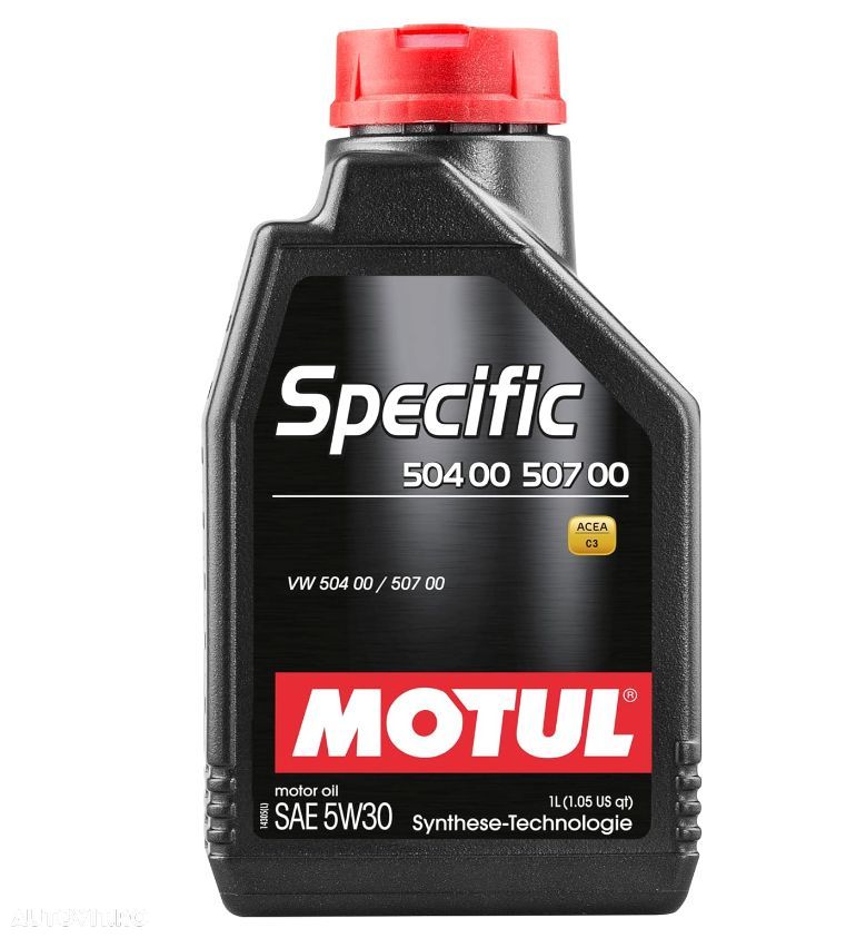 Ulei motor Motul Specific 504.00-507.00 5W30 1 litru, Acea: C3 pentru Volkswagen, Audi, Skoda, Seat benzina si diesel - 1