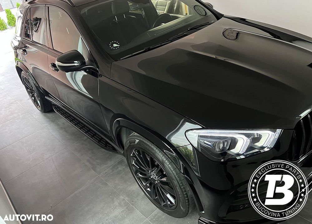 Praguri Aluminiu compatibile cu Mercedes GLE SUV W167 V167 Black - 2
