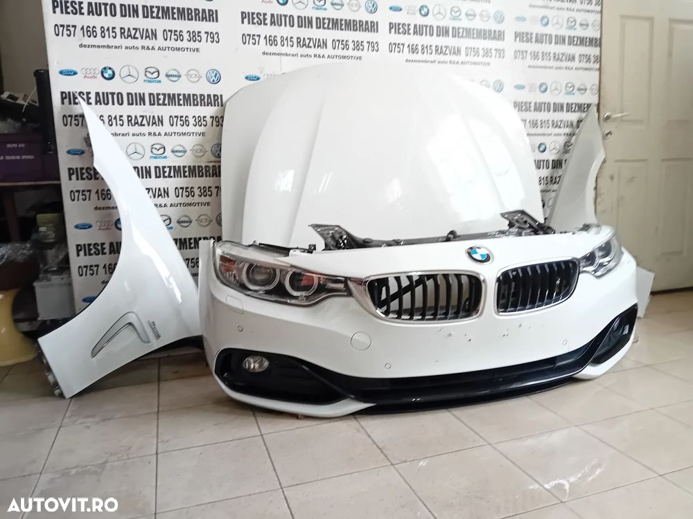 Fata Completa BMW F32 F33 F36 LCI 2017-2020 Sport Line Bara Capota Far Aripi - 5