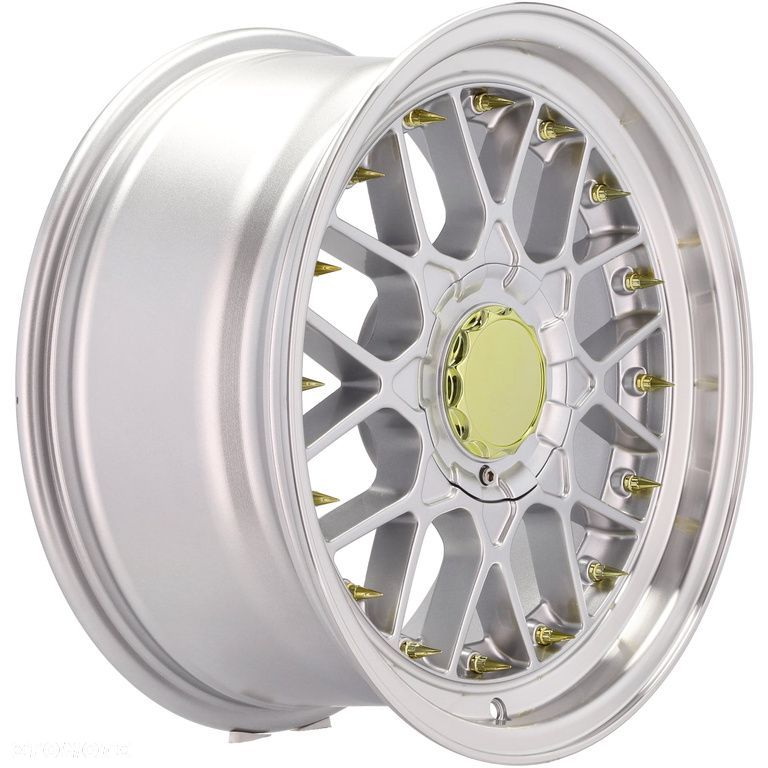 4x Felgi 17 m.in. do BMW 3 E36 E46 5 E39 E60 E61 7 E32 E38 E65 E66 E67 E68 BBS Style - HX025 (LU1880 - 6