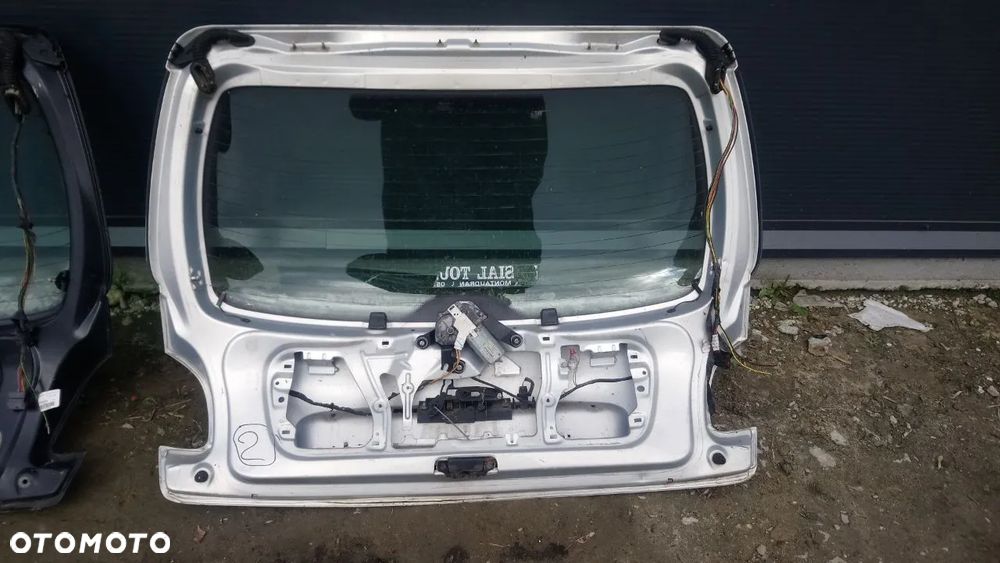 KLAPA PEUGEOT 206 HATCHBACK HB SREBRNA CZARNA (dostępne 3 klapy bagażnika) - 8