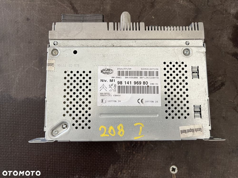 Radio Peugeot 208 I LIFT - 1