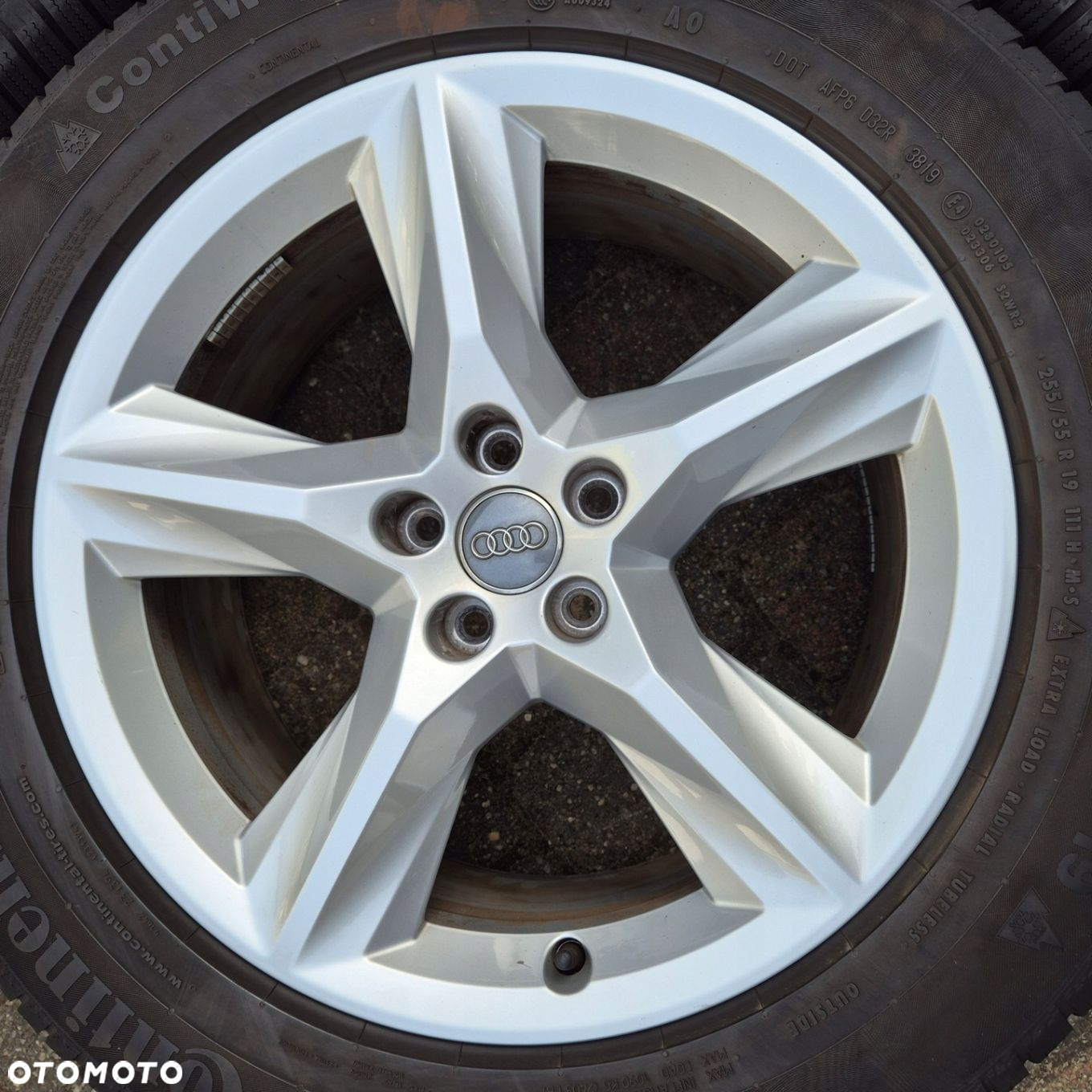 ZIMA KOŁA 19 AUDI Q7 Q8 ORYGIAŁ 255/55 R19 CONTINENTAL - 3