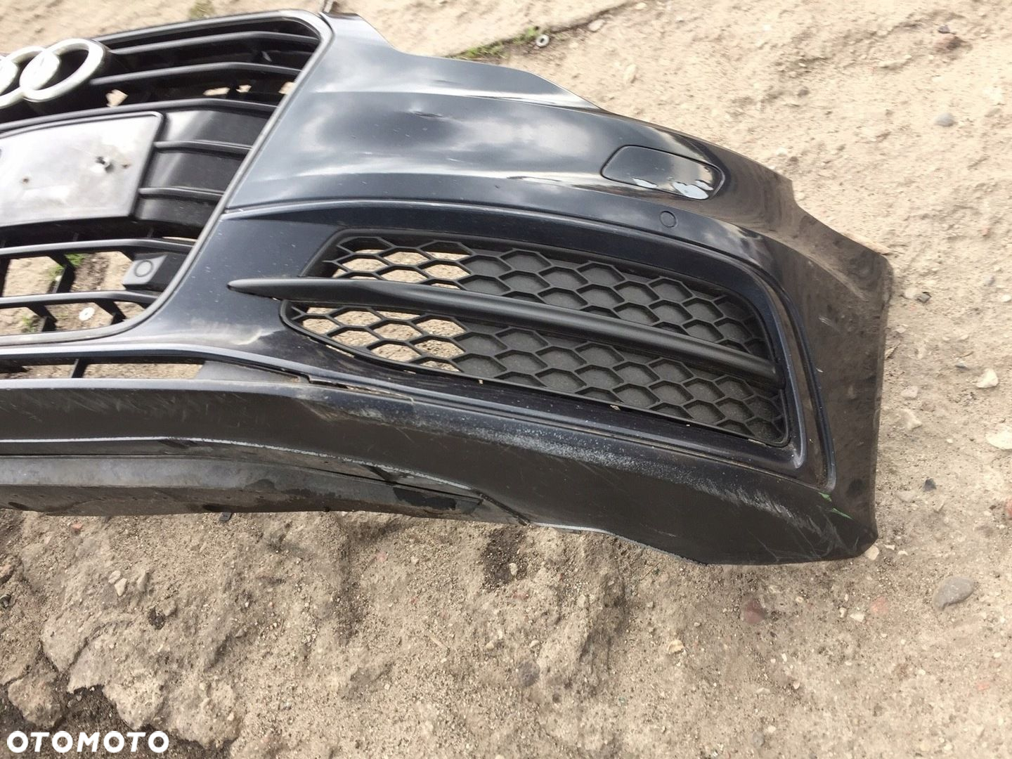 AUDI A6 C7 S-LINE LX5R ZDERZAK PRZEDNI PRZÓD GRILL - 11