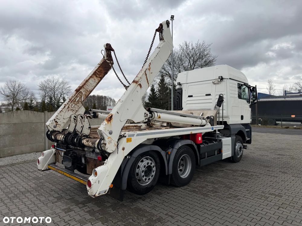 MAN MAN TGS 26.460 6x2 bramowiec MEILLER AK 16 MT - 6