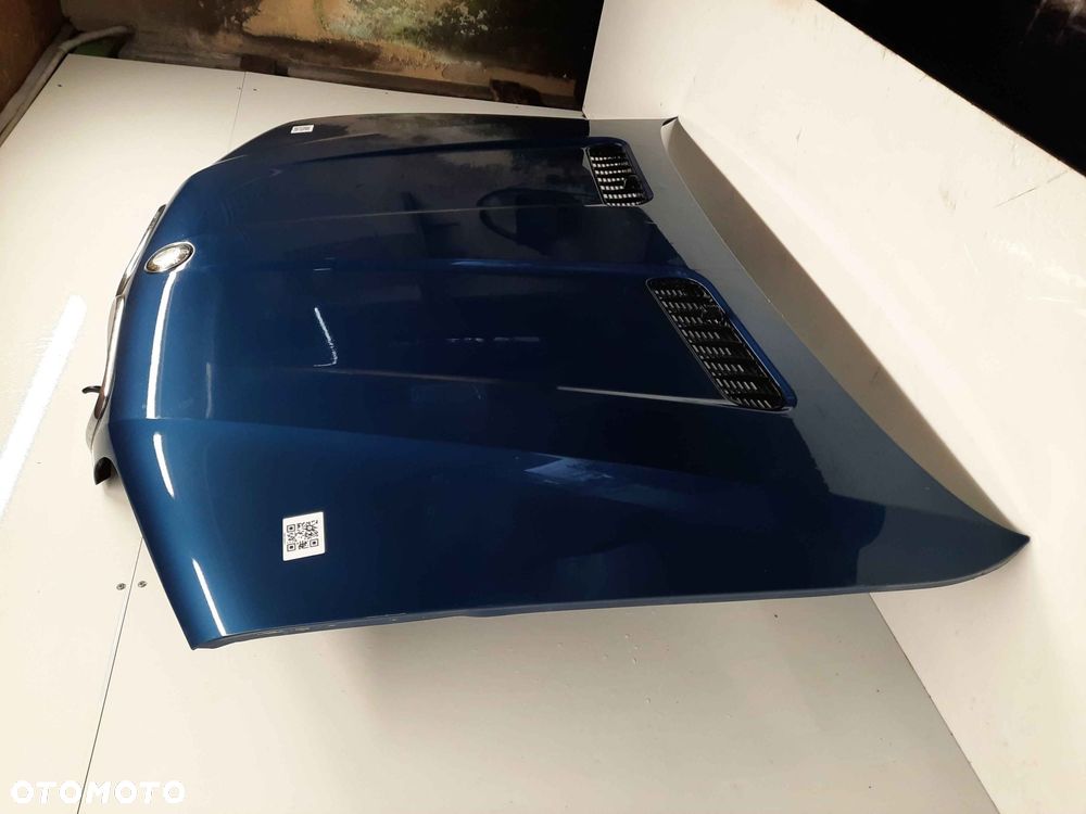 } MASKA POKRYWA SILNIKA BMW E53 X5 LIFT FL TOPASBLAU NIEBIESKA - 3