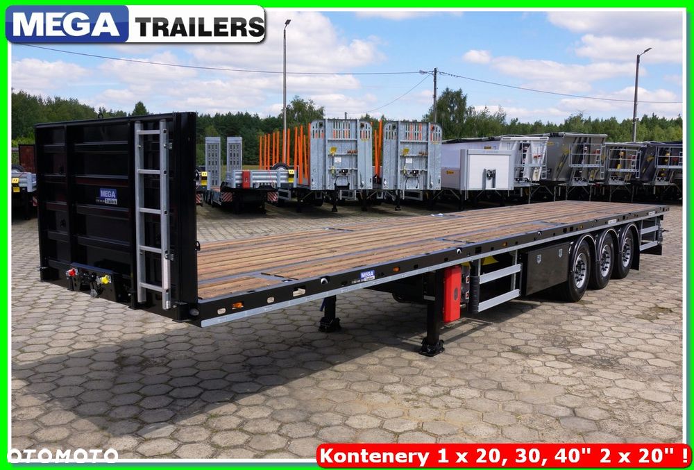 Mega DO KONSTRUKCJI / 39,0 T ład. drewno twarde, zblocza 16 T, zamki kontenerowe !!! - 15