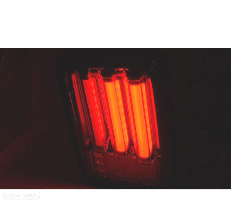 FAROLINS TRASEIROS PARA JEEP WRANGLER JK 07-18 LED BAR FUMADO PRETO - 4