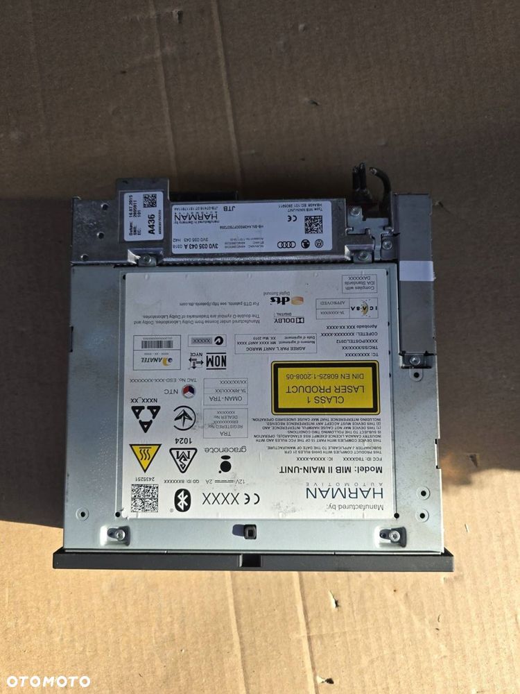 wzmacniacz harman 3v003543a skoda superb - 2