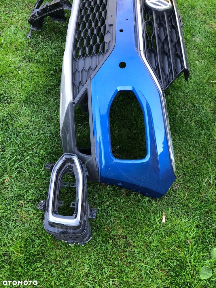 VW T-RoC 2GA zderzak kratki spoiler grill - 5