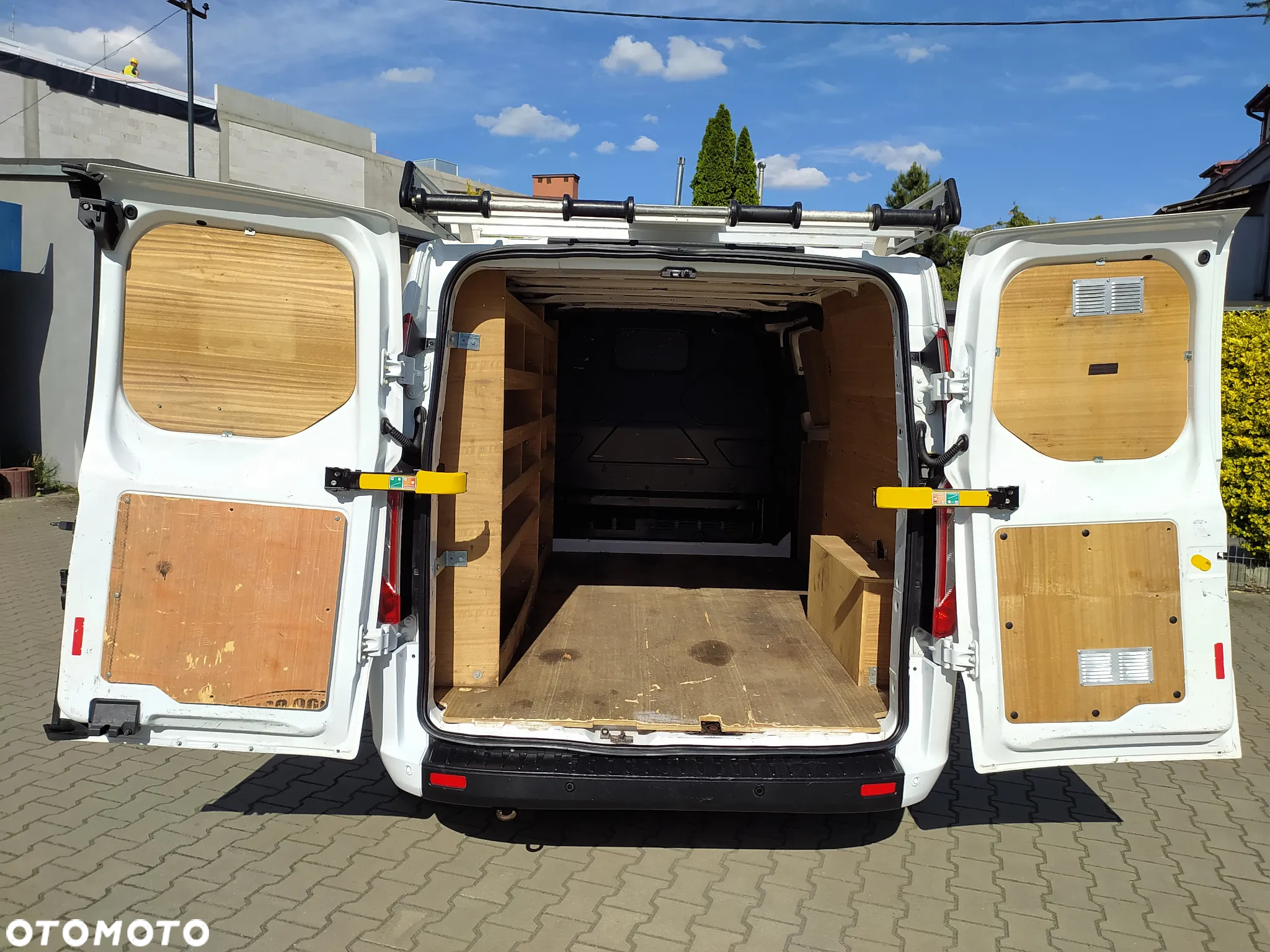Ford TRANSIT CUSTOM L2 LONG BAGAŻNIK DACHOWY REGAŁY ZABUDOWA GWARANCJA MECHANICZNA 1-ROK F VAT 23% - 12