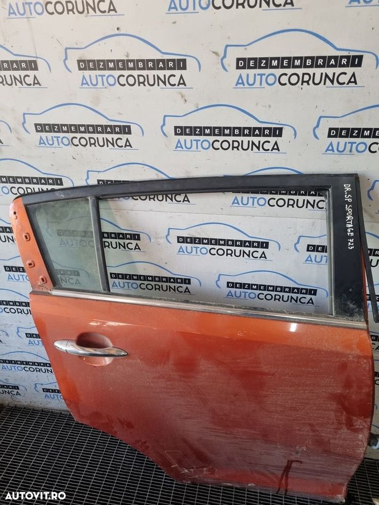 Usa Dreapta Spate Kia Sportage III 2010 - 2016 SUV 4 Usi PORTOCALIU DM (723) - 1