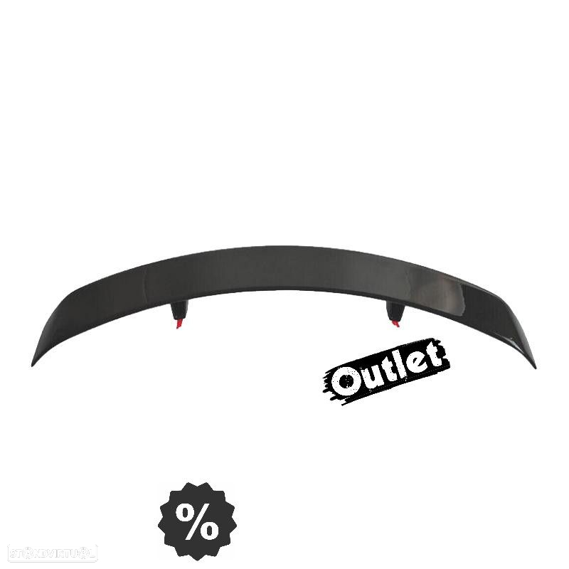 C018030C1 AILERON SPOILER MERCEDES CLA W118 19- LOOK CLA45S PRETO BRILHANTE - 7