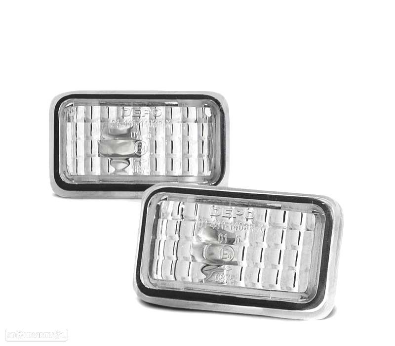 PISCAS LATERAIS VOLKSWAGEN VW GOLF I GOLF II CORRADO JETTA CHROME CROMADO - 1