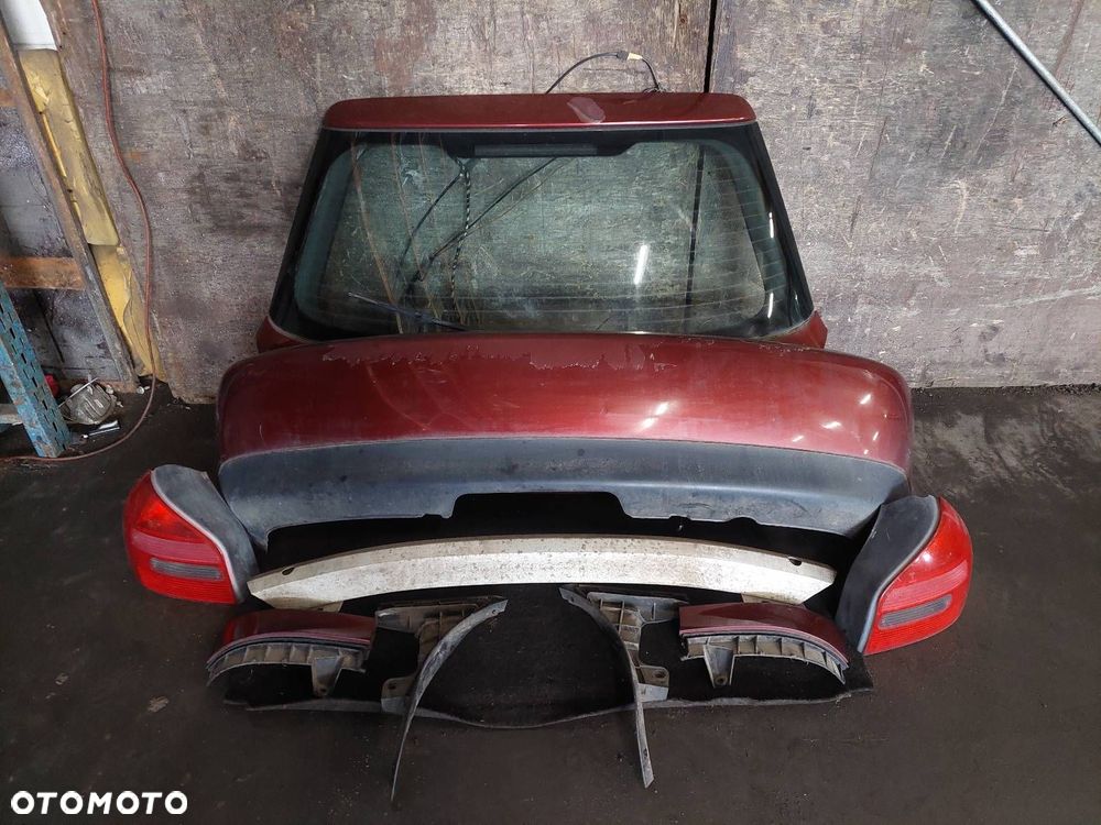 KOMPLETNY TYŁ KLAPA BAGAŻNIKA ZDERZAK TYŁ LAMPY AUDI A3 8L LZ3L - 1