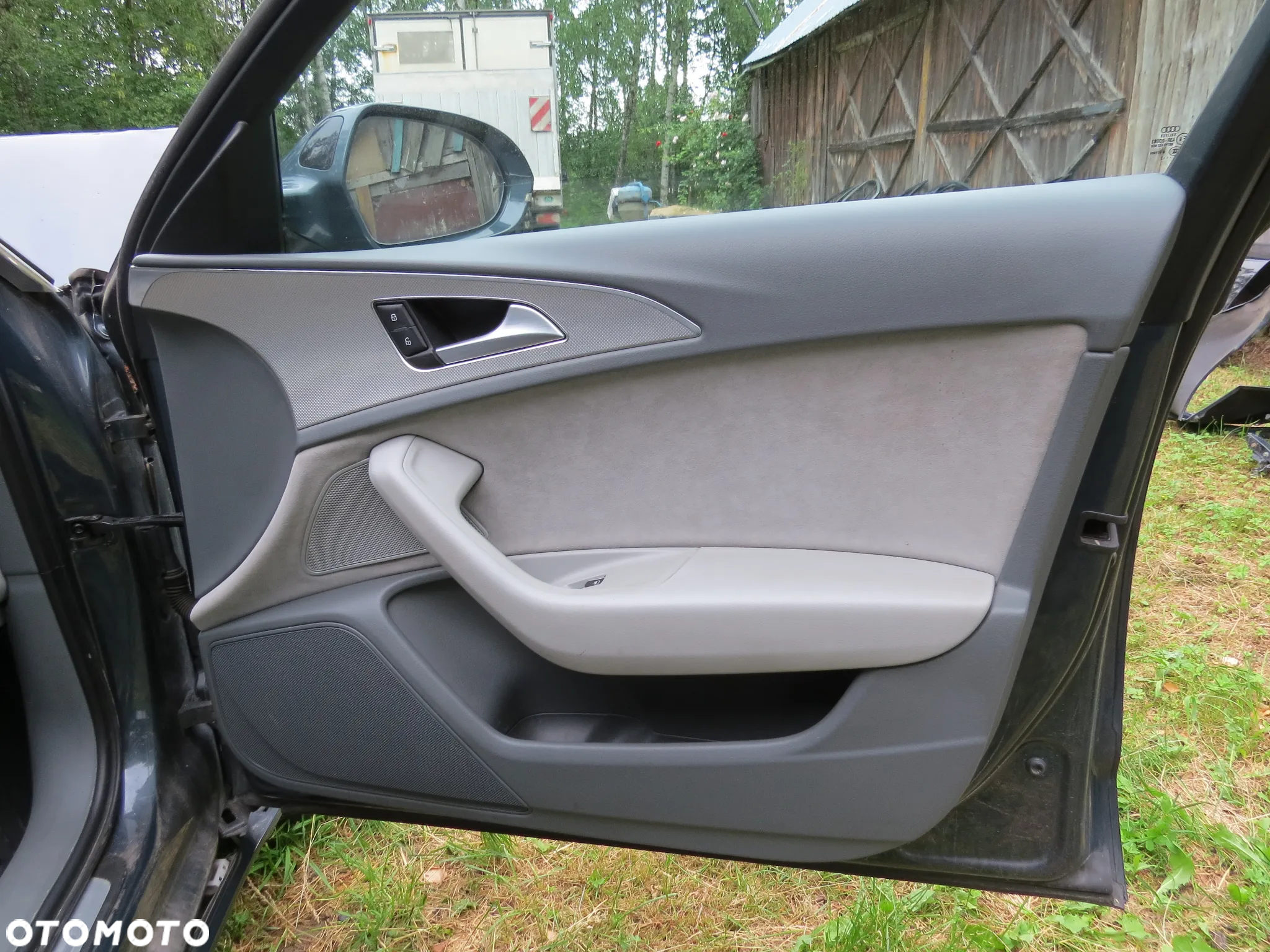 FOTELE SIEDZENIA ALCANTARA GRZANE KOMPLET EUROPA SEDAN AUDI A6 C7 - 25