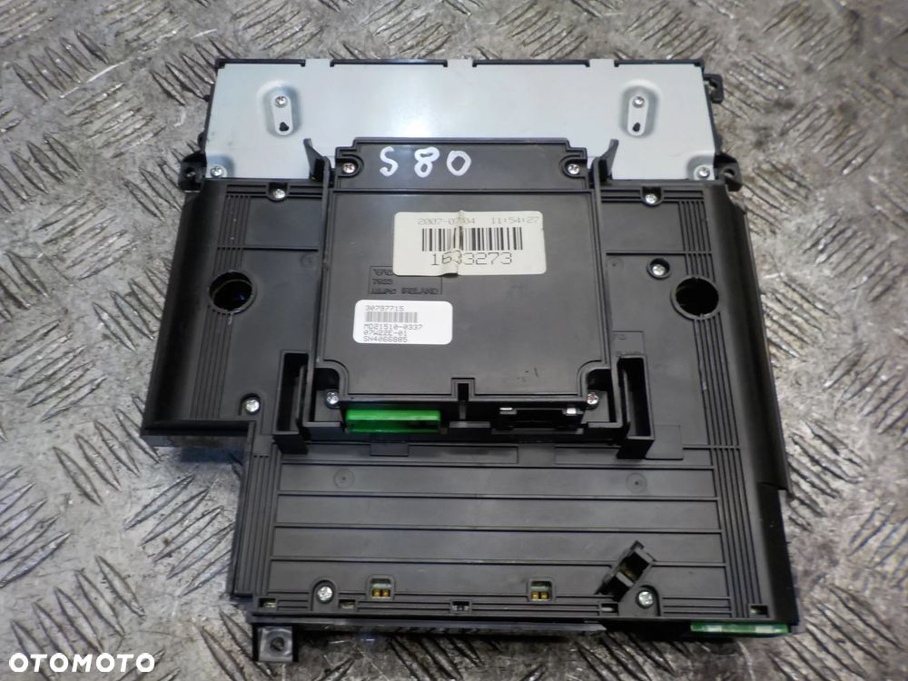 VOLVO S80 II PANEL STEROWANIA KLIMATYCACJI RADIA TELEFONU WYSWIETLACZ 30797715 - 5