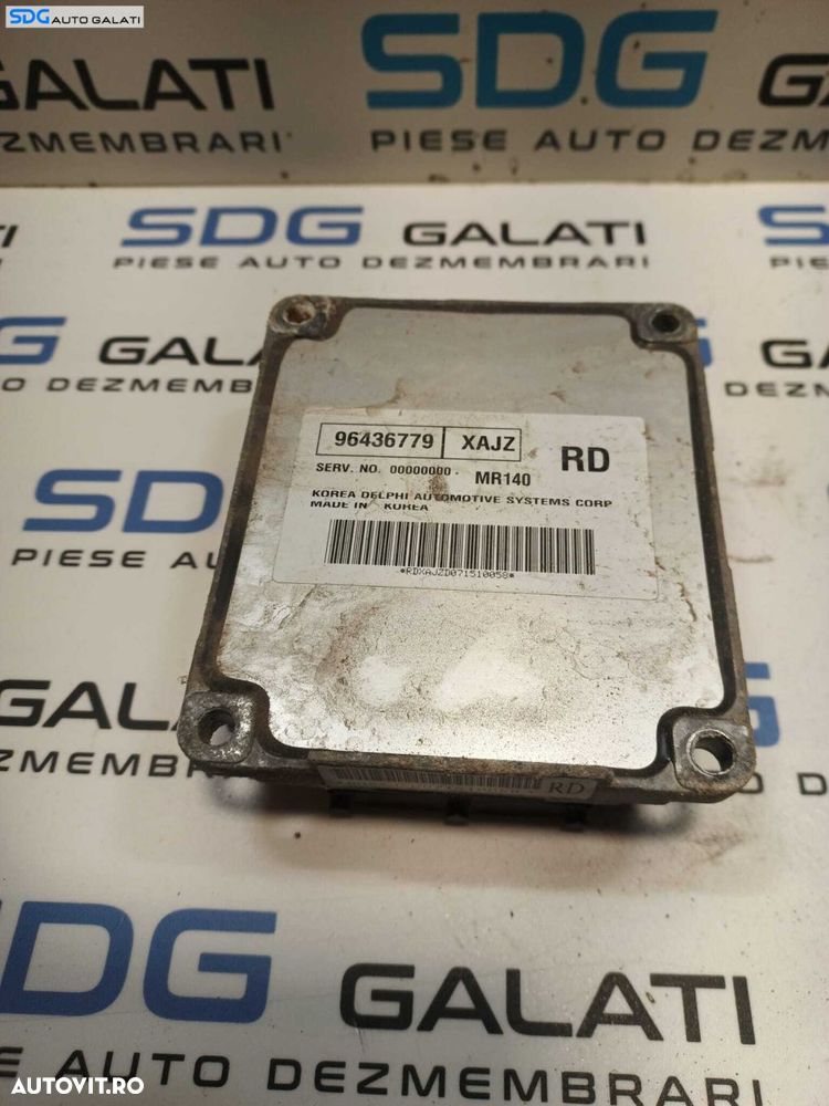 ECU Calculator Motor Chevrolet Aveo T200 T250 1.4 Benzina 2003 - 2011 Cod 96436779 [L0102] - 1