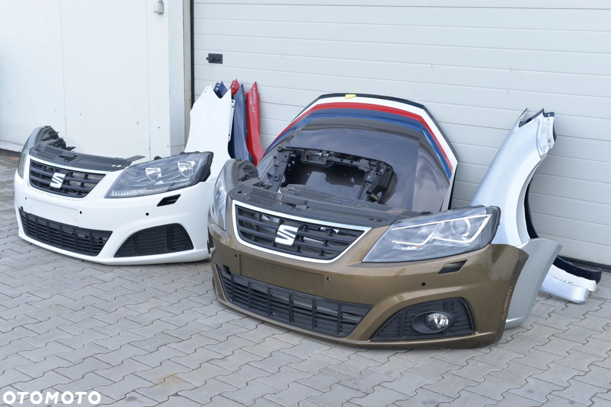 MASKA ZDERZAK BŁOTNIK REFLEKTOR GRILL PAS PRZEDNI SEAT ALHAMBRA 10- - 3